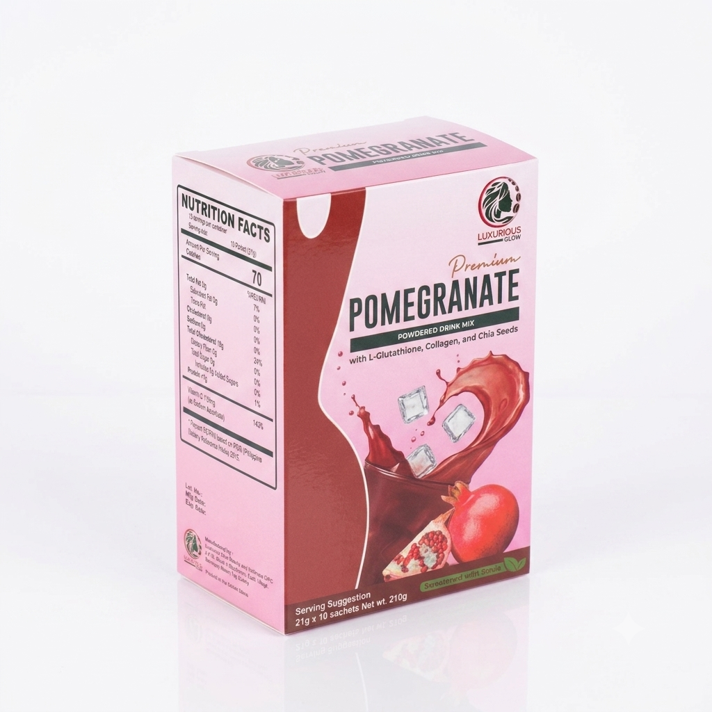 pomegranate facing right
